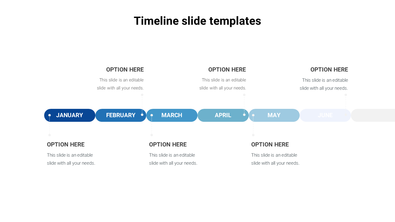 Free - Amazing Timeline Slide Templates Presentation